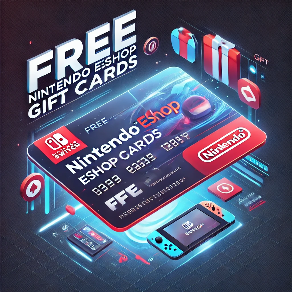 Free Nintendo eShop Gift Card Codes